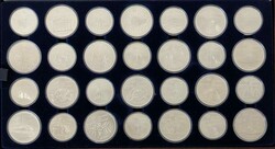 Die offizielllen Silbergedenkmünzen zur Winterolympiade 1976 in ...