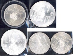 Die offizielllen Silbergedenkmünzen zur Winterolympiade 1976 in ...