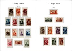 Umfangreiche Sammlung im Leuchtturm-Vordruckalbum und im Einsteckbuch ...