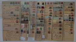 Belege, einige dutzend Briefe, Karten und Ansichtskarten in einer ...