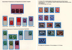 Rotes Kreuz: wertvolle Spezialsammlung in zwei selbstgestalteten ...
