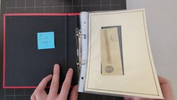 reichhaltige gest. Sammlung im selbstgestalteten Binder ab den ...
