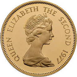 1000 Dollar 1977 "Jahr der Schlange", K.M.42, PP mit Zertifikat ...