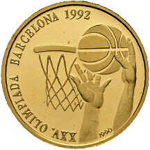 10 Pesos, 1990 "XXV. Olympische Sommerspiele, Barcelona 1992 - ...