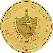 10 Pesos, 1990 "XXV. Olympische Sommerspiele, Barcelona 1992 - ...