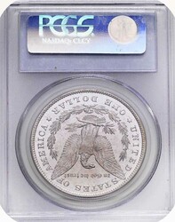 1878 8TF Morgan Silver Dollar Hot 50, PCGS MS-64, VAM- 22, polished ...