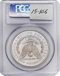 1878- 8TF Morgan Silver Dollar, PCGS MS-62, VAM-4, Denticle Chip