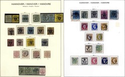 40: l'État souverain allemand de l'Hanovre - Collections