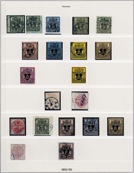 40: l'État souverain allemand de l'Hanovre - Collections