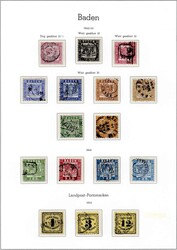10: Altdeutschland Baden - Sammlungen
