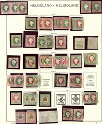 45: Altdeutschland Helgoland - Sammlungen