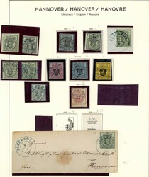40: l'État souverain allemand de l'Hanovre - Collections