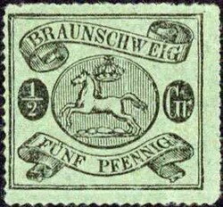 25: l'État souverain allemand de Brunswick
