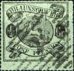 25: l'État souverain allemand de Brunswick