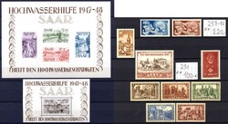 Saarland: bis auf den Urdrucksatz kpl. ** Sammlung inkl. ...