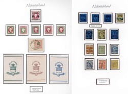 reichhaltige Sammlung in allen Erhaltungen mit mit vielen Belegen in ...