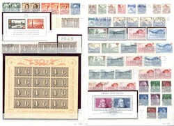 Schweiz 1862 -1965, reichhaltige Sammlung **, *, (ohne Bl. 1, 4, 5, 6 ...
