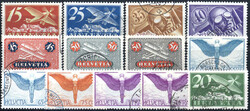 Flugmarken 1923-1925 Mi.179, 180z, 181, 182, 183z, 184x,z, 184x,z, ...
