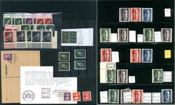 1945, umfangreiche meist ** Spezialsammlung der ersten ...
