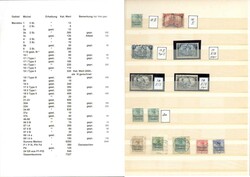 Auslandspostamt Marokko: Sammlung */**/gest. teils in beiden ...
