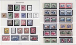 doppelt geführte Sammlung */**/ und gest. im Lindner T-Vordruckalbum ...