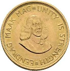 2 Rand 1962, Springbock, KM# 64, stg