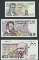 110.40: Banknotes - Belgium