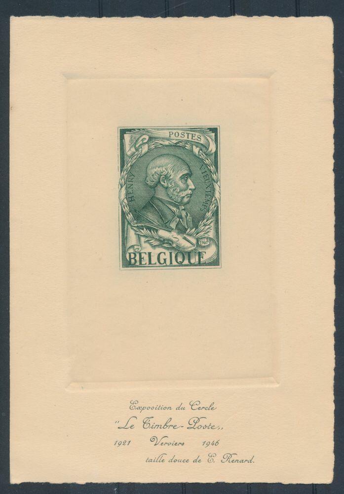 N° 9/12 "Reproductions by Renard" 1942 + "Epreuve d'artiste Henry ...