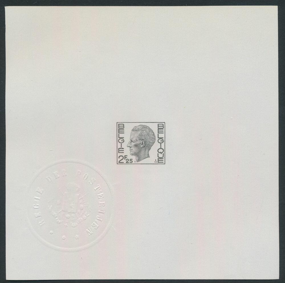 N° 1642/49, ministerial sheet, vf (OBP €700)  Original Dutch ...