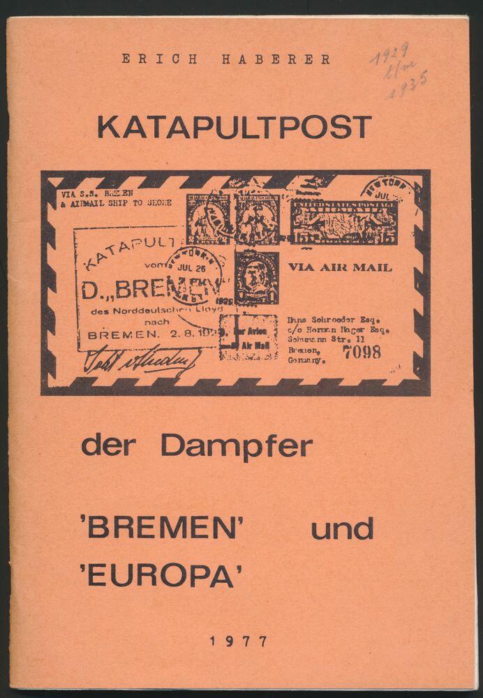 Accumulation of 3 booklets, theme catapult post, including ...