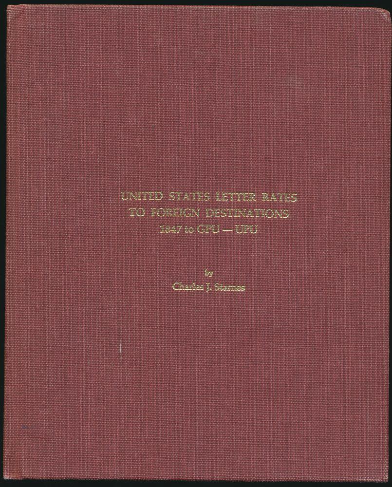 Vereinigte Staaten, "United States Letter Rates to Foreign ...