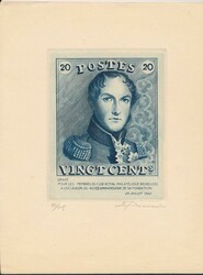 N° 11, 17 and 21 "Reproductions by Renard" + "Epreuve d'artiste ...