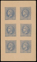 1810550: Bélgica 1865-66 Medallion - Offical reprints