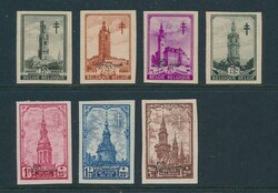 Nr. 519/26 „Komplette Serie”, ungezähnt + „SPECIMEN”, ...