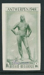 Nr. 785/86 "Voller Satz", ungezähnt, ohne Gummi wie verausgabt, mit ...