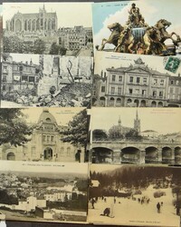 Various places and views, many types (+/-850 items)Original Dutch ...