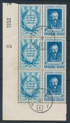 N° 898/99 "Complete set" in sheet section of 3 and margin ...