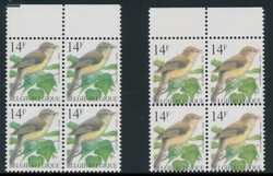 Nr. 2623-Cu „14 Fr. Fitis“, in Viererblock zu 4, dreimal mit ...