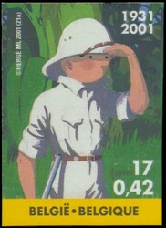 N° 3048 and BL 93 'Tintin in Africa, imperforate', vf (OBP €850)  ...