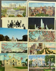 USA, verschiedene Orte, ältere Karten (128 Stück)Original ...