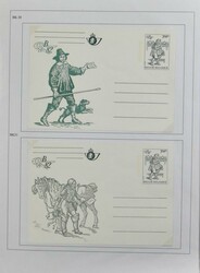 1971/2014 Collection complète dans 2 classeurs à anneaux, tb