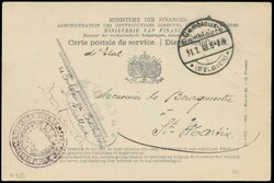 1810: Belgien - Ganzsachen