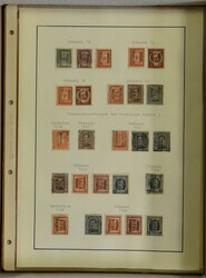 1885/1983 Accumulation on sheets, 546 stamps, vf/f/to be checked  ...