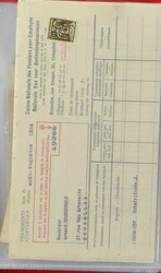 1902/1982 Zusammenstellung von Dutzenden von Poststücken, Handroll- ...