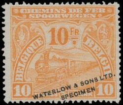 TR 82, TR 88 and TR 99, proof, all with overprint "Waterlow &amp; ...