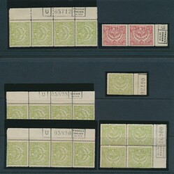 1810: Belgien - Eisenbahnmarken