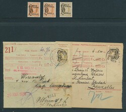 1810: Belgien - Eisenbahnmarken