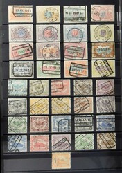 1879/2001 Collection in stockbook, including better cancellations, ...