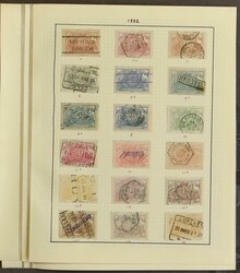 1879/1937 Remaining collection with better cancellations, including ...