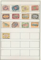 1879/1986 Remaining collection, 313 stamps with better cancellations, ...